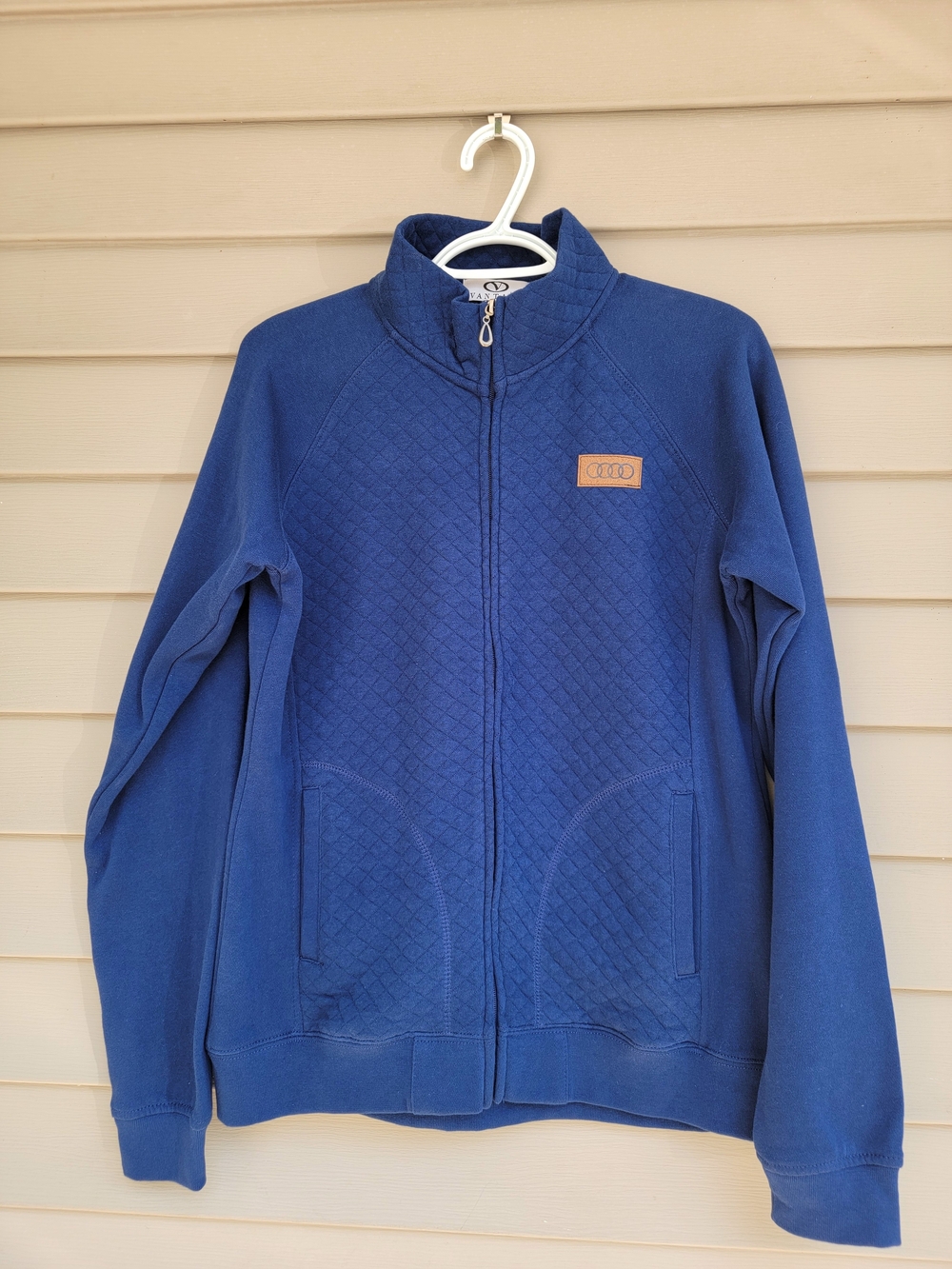 Women's Quilted Navy Jacket - AUDI
